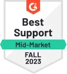 Badge awards G2 2023 de support client