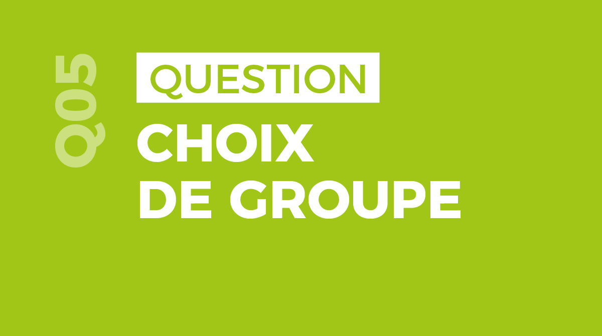 Kawacards Choix de Groupe
