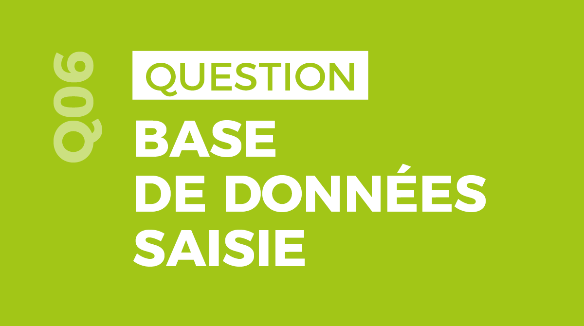 Kawacards Base de Données Saisie