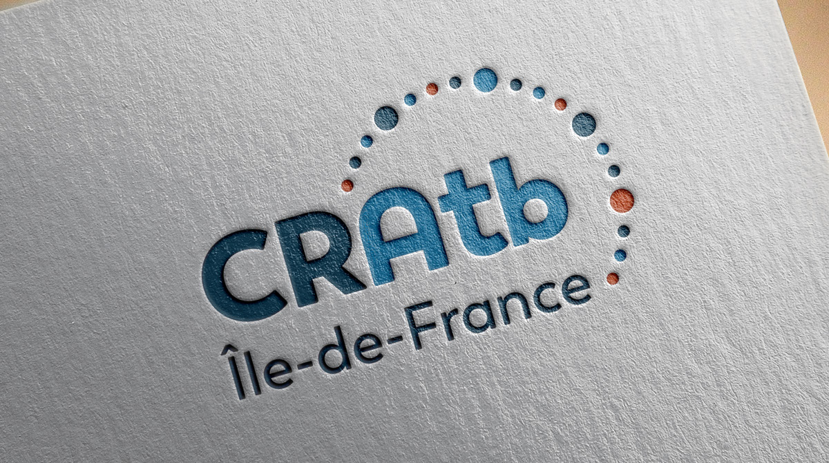 Le logo CRAtb sur papier